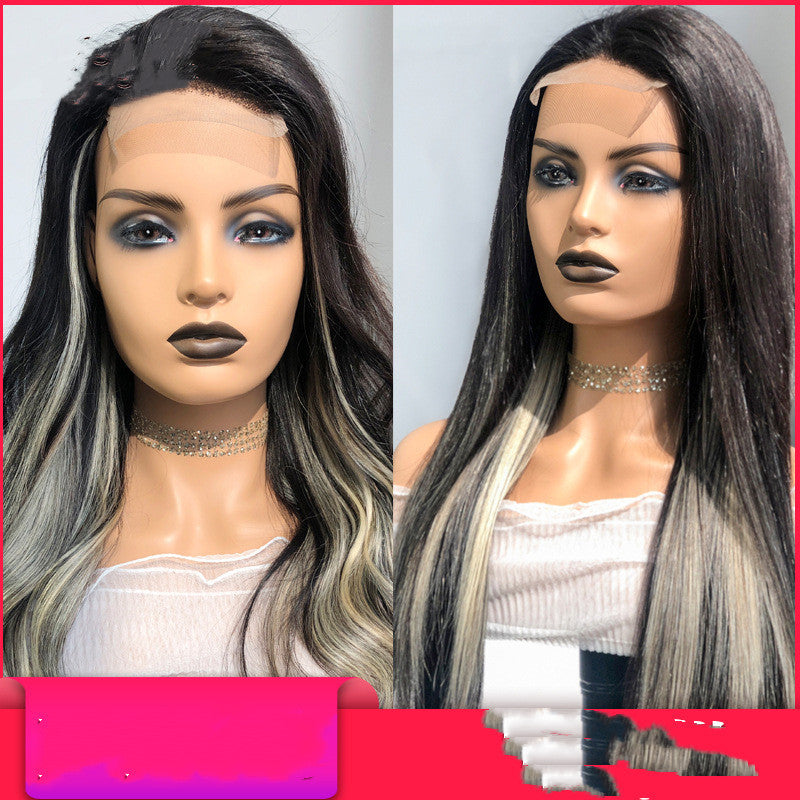 Reality Wig Headgear Lace Headgear Straight Body Wave Human Hair Wigs Reality Wig Headgear Lace Headgear Straight Body Wave Human Hair Wigs